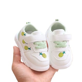 Foto 3 | Foto 3 | Tenis De Frutas Denali Bebé Sneaker Primeros Pasos Verde Suela Antiderrapante