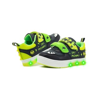 Foto 3 | Foto 3 | Tenis Luz Led Dinosaurios Roar Bubble Gummers Marino 15-21 Verde Oscuro