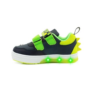 Foto 7 | Foto 7 | Tenis Luz Led Dinosaurios Roar Bubble Gummers Marino 15-21 Verde Oscuro