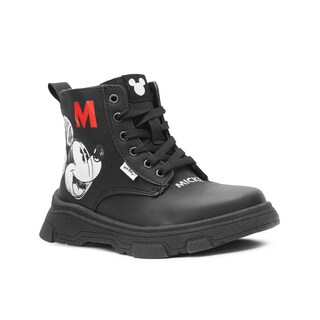 Foto 4 | Foto 4 | Bota Para Niño Mickey Mouse Invierno Antideslizante Negro Negro