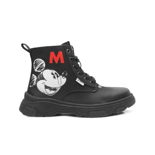 Foto 6 | Foto 6 | Bota Para Niño Mickey Mouse Invierno Antideslizante Negro Negro