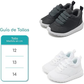 Foto 3 | Foto 3 | Tiernelle Tenis Para Bebé Niño Y Niña Color Gris Talla 12