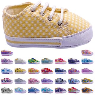 Foto 3 | Foto 3 | Tenis para Bebés Luulu BB-027A-Neutro Amarillo de Tela Suave con Suela Flexible
