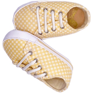Foto 6 | Foto 6 | Tenis para Bebés Luulu BB-027A-Neutro Amarillo de Tela Suave con Suela Flexible