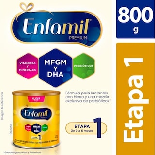 Foto 2 | Foto 2 | Fórmula Infantil Enfamil Prémium Etapa 1 800 gr