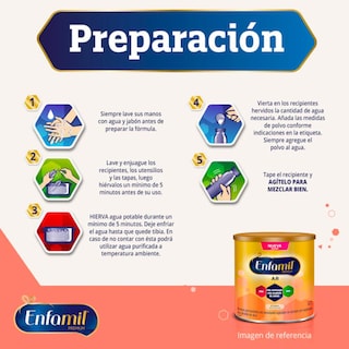 Foto 3 | Foto 3 | Fórmula Infantil Enfamil AR Premium 0 a 6 Meses 400 g