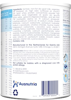 Foto 3 | Foto 3 | Fórmula Infantil Kabrita A Base De Leche De Cabra 828 Ml, Paquete De 6, 0-12 Meses - Venta Internacional.