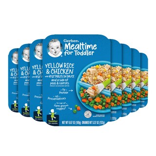 Foto 1 | Foto 1 | Arroz Amarillo Gerber Para Niños Pequeños Con Pollo Y Verduras, 200 G - Venta Internacional.