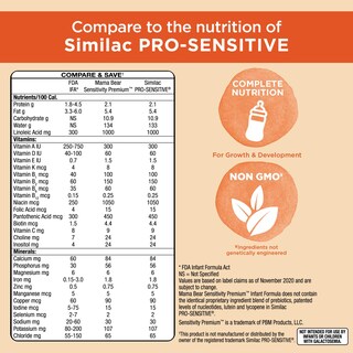 Foto 6 | Foto 6 | Fórmula Para Bebés Mama Bear Sensitivity 2'-fl Hmo 660 Ml Sin Ogm - Venta Internacional.