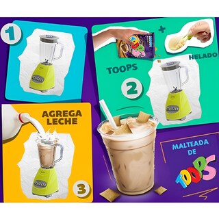 Foto 4 | Foto 4 | Cereal Relleno Toops Sabor Chocolate Paquete de 12 Piezas con 220 g c/u