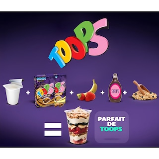 Foto 6 | Foto 6 | Cereal Relleno Toops Sabor Chocolate Paquete de 12 Piezas con 220 g c/u