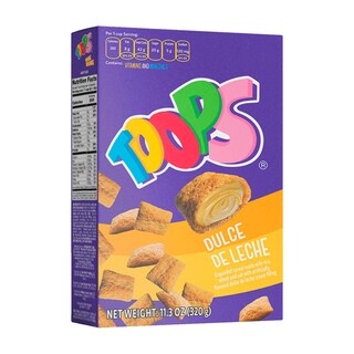 Foto 2 | Foto 2 | Cereal Relleno Toops Sabor Dulce de Leche 3 Pzs 320 Grs C/u