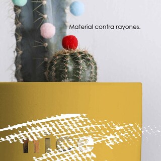 Foto 8 | Foto 8 | Macetero con Soporte de Hierro Iliosinnova Nice 12 cm de alto Amarillo de Cerámica