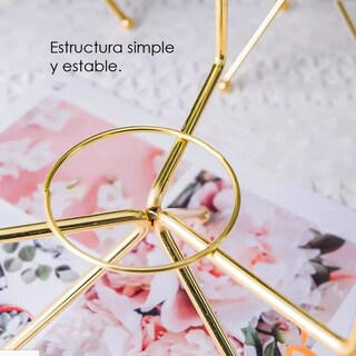 Foto 7 | Foto 7 | Macetero con Soporte de Hierro Iliosinnova Nice 17 cm de alto Azul Marino de Cerámica