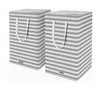 Foto 1 | Foto 1 | Cestos Plegables Beluga Spielwaren GmbH Grandes 2 Pz color Gris con Blanco 75lt