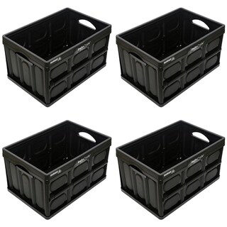 Foto 1 | Foto 1 | Caja Contenedor Plegable Ventdepot 4 Piezas Negro