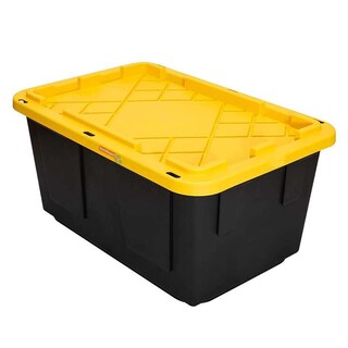 Foto 1 | Foto 1 | Caja Organizadora Resistente Ventdepot Mxxbp-006 10 Piezas Negra y Amarillo