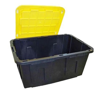 Foto 2 | Foto 2 | Cajas Organizadora de Plástico con Tapa Ventdepot 1 Pieza Negro
