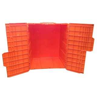 Foto 2 | Foto 2 | Cajas de Almacenamiento Ventdepot color Naranja 5 Piezas