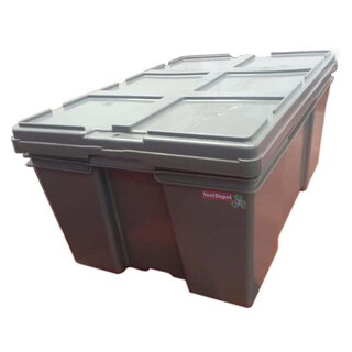Foto 1 | Foto 1 | Cajas de Almacenamiento Ventdepot color Gris 3 Piezas