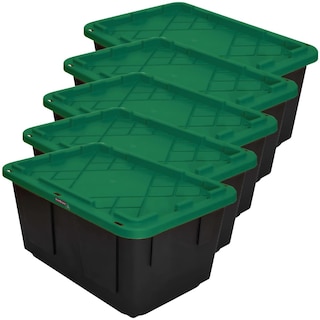 Foto 3 | Foto 3 | Caja Apilable Ventdepot Mxbog-005 5piezas Negro Y Verde