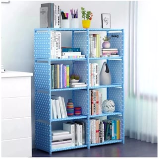 Foto 3 | Foto 3 | Librería Y Cubos Organizadores, Almacenamiento De Muebles Azul