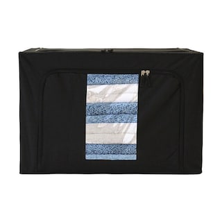 Foto 3 | Foto 3 | Cajas Flexibles de Almacenamiento y Organización Beautifull Home Negras 2 Piezas