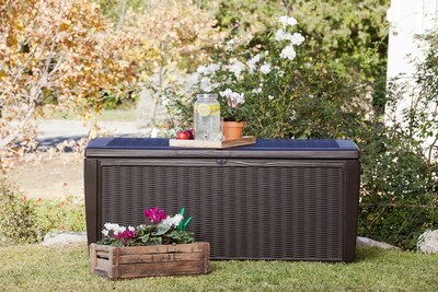 Foto 3 | Foto 3 | Depósito Horizontal Sumatra 511 Litros 73 X 145 X 64 Cm Café Textura Ratán