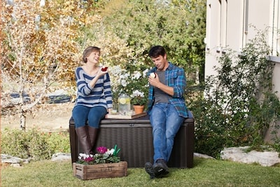 Foto 7 | Foto 7 | Depósito Horizontal Sumatra 511 Litros 73 X 145 X 64 Cm Café Textura Ratán