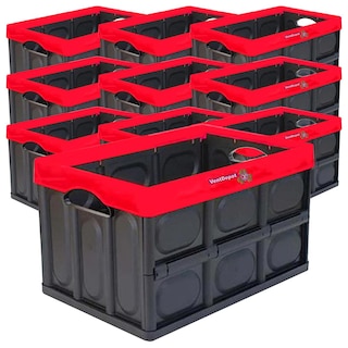Foto 1 | Foto 1 | Caja Plegable Y Duradera Ventdepot Mxitr-006 10 Piezas Negro Y Rojo