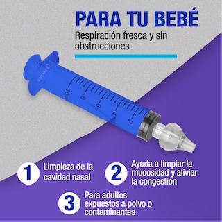 Foto 4 | Foto 4 | Set De 2 Limpiadores Nasales Para Bebé De 10ml Color Azul