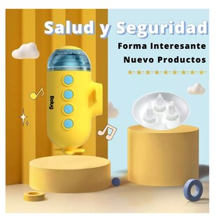 Foto 5 | Foto 5 | Aspirador Nasal Para Bebé Seguro Eléctrico Muto Limpiador, Belug  Amarillo