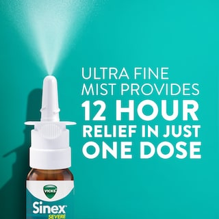 Foto 2 | Foto 2 | Aerosol Nasal Vicks Sinex Severe Original Ultra Fine Mist 265 Sprays - Venta Internacional.