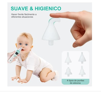Foto 4 | Foto 4 | Aspirador Nasal Electrico Bebe Sacamocos Extractor Limpiador
