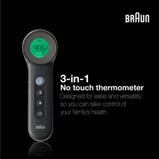 Foto 7 | Foto 7 | Termómetro Braun No Touch 3 En 1 Para Adultos Y Niños - Venta Internacional.
