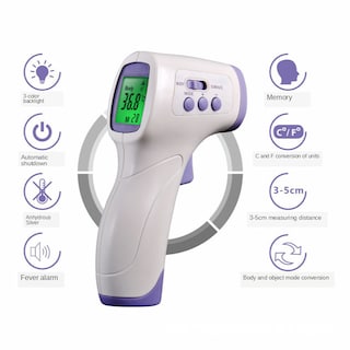 Foto 2 | Foto 2 | Termómetro Láser Digital Infrarrojo Para Fiebre De Prueba - Venta Internacional.