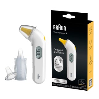 Foto 1 | Foto 1 | Termómetro De Oído Braun Thermoscan 3 Fast 1s Measurement - Venta Internacional.