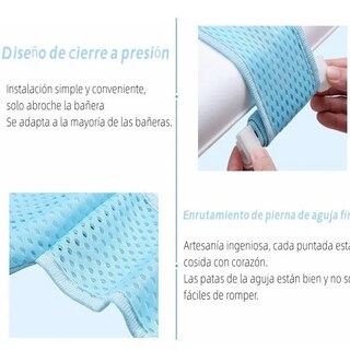 Foto 3 | Foto 3 | Almohadilla de Suspensión de Malla de Baño Eo Safe Imports Esi-21130 Azul para Bebé