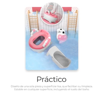 Foto 4 | Foto 4 | Escusado Entrenador De Bebé Inodoro Infantil Portátil Baño