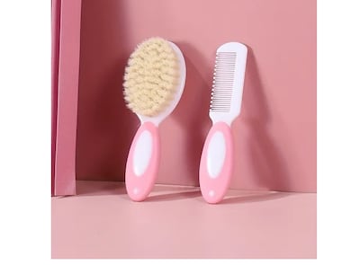 Foto 4 | Foto 4 | Xtellar Set Deluxe De Peine Y Cepillo Para Bebé De Cerdas Naturales - Doblemente Asegurado Para Ternura