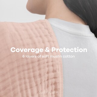 Foto 5 | Foto 5 | Manteles De Muselina Para Eructos Comfy Cubs, 6 Capas, 100% Algodón (50 X 25 Cm) X 10 - Venta Internacional.