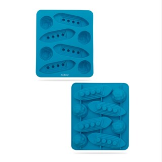 Foto 2 | Foto 2 | Moldes para Hielos de Silicón en Forma de Barcos e Iceberg 2 Pz