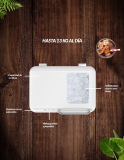 Foto 4 | Foto 4 | Maquina Para Hacer Hielo Cubos De Hielo Aoku 12kg Al Día