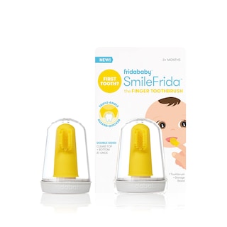 Foto 1 | Foto 1 | Cepillo De Dientes Frida Baby First Con Funda Para 3 Meses Y Soporte - Venta Internacional.