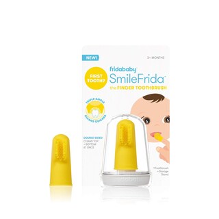 Foto 2 | Foto 2 | Cepillo De Dientes Frida Baby First Con Funda Para 3 Meses Y Soporte - Venta Internacional.