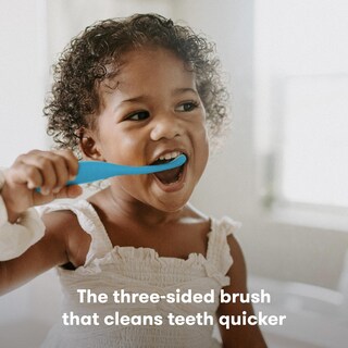 Foto 2 | Foto 2 | Cepillo De Dientes Toothhugger Frida Baby Blue Para Niños Pequeños De Más De 2 Años - Venta Internacional.