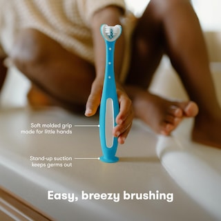 Foto 7 | Foto 7 | Cepillo De Dientes Toothhugger Frida Baby Blue Para Niños Pequeños De Más De 2 Años - Venta Internacional.