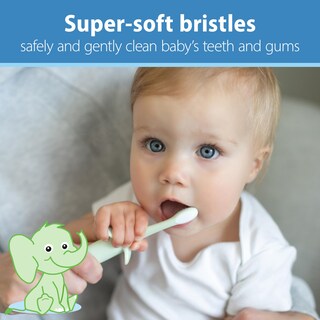 Foto 2 | Foto 2 | Cepillo De Dientes Dr. Brown's Soft Baby Para Bebés De 0 A 3 Años - Venta Internacional.