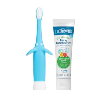 Foto 2 | Foto 2 | Cepillos de Dientes Dr. Brown's Blue Elephant para Bebés - Venta Internacional