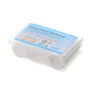 Foto 1 | Foto 1 | Palitos De Hilo Dental Huoguo Desechables Para El Cuidado Bucal 50 Unidades - Venta Internacional.